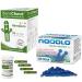 BeneCheck uric acid test strips 25 pieces and 100 Nodolo lancets in a bundle