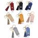 HSYHERE Multifunction Portable Empty Travel Bottle Keychain Hand Sanitizer Bottle Keychain PU Leather Tassel Key Chains Car Key Ring +Refillable Containers for Toiletry Shampoo Lotion Soap -Blue 2 - Buy Online on GoSupps.com
