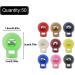 WYBG 50 Pcs Plastic Spring Loaded Elastic Drawstring Rope Lanyard Adjuster Cords Lock End - Adjustable Single Hole Toggle Stoppers - Round Ball Shape Fastener Buttons Slider - Assorted Colors - Buy Online on GoSupps.com