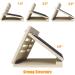 Professional Wooden Slant Board - Adjustable Incline Calf Stretch & Balance Exercise Equipment - Buy Online on GoSupps.com