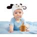 Sangyn 2 Pack Toddler Training Cup with Straw BPA-Free 5 Oz - Sky Blue Brown - Buy Online on GoSupps.com