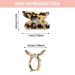 3PCS Acrylic Hair Claw Set - Butterfly, Tortoise Shell, Leopard Print Hair Clips for Women - Buy Online on GoSupps.com
