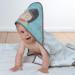 Fehn Baby Bear Bathing Towel | Hooded Terry Towel for Babies & Toddlers (0+ Months) - 80x80 cm - Buy Online on GoSupps.com