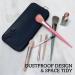 YONOY Travel Makeup Brush Holder | Portable Silicone Organizer Bag | Black - Buy Online on GoSupps.com