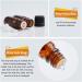 Benecreat 24 Pack 5ml Amber Glass Bottles | Refillable Essential Oil Bottles with Droppers Funnels & Labels - Perfect for DIY & Aromatherapy - Buy Online on GoSupps.com