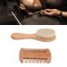 Newborn Double Sided Hairbrush Set with Natural Goat Bristles - Gentle Care for Infant's Hair & Lacteal Scab Prevention - Buy Online on GoSupps.com