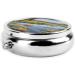 Fishing Lake Fishermen Mini Round Pill Box | 3 Compartment Portable Pill Organizer for Travel Home & Office - Buy Online on GoSupps.com
