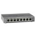 NETGEAR 8 Port Gigabit Ethernet Plus Network Switch (GS108Ev3) - Managed Desktop or Wall Mount and Limited Lifetime Protection 8 Port Managed