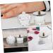VINTORKY Nail Cup Nail Dish Cup Nail Liquid Holder Acrylic Nail Supplies Dappen Dish for Acrylic Nails Nail Dappen Dish Acrylic Nail Tools Manicure Nail Dish Saucer Cup Toning Glass - Buy Online on GoSupps.com