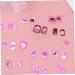 POPETPOP Children Fake Nail 3 Sets Kids False Nail Kids Art Fake Nail Nail Stickers Nail Art Decals Colorful Kids Nail Stickers Child Cartoon Fake Nail Patch Cartoon Nail Art Sticker - Buy Online on GoSupps.com