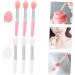 Ipetboom Eyeshadow 2 Sets Lip Stick Dust Beauty Kit Convenient Lip Brush Scruber Lip Sleeping Lip Silicone Lipstick Applicator Miss Girl Silica Gel Lipstick Stick - Buy Online on GoSupps.com