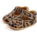 Sonsage Infant Baby Oxford Shoes - Anti-Slip Trainer for Boys and Girls | 6-12 Months | Soft Rubber Sole | Leopard Print - Buy Online on GoSupps.com