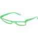 BUNNY EYEZ Ruthie Reading Glasses - Stylish Aqua Green Crystal 1.5x with Tiltable & Flippable Frame for Comfortable Reading - Buy Online on GoSupps.com