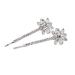 Generic 2pcs Lady Bridal Rhinestone Hairpin Hair Clip Hair Accessory