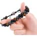 Buy 2 Pieces Tiger Eye & Obsidian Stone Bracelets | Lava Stone Essential Oil Diffuser Bracelets International Shipping - Buy Online on GoSupps.com