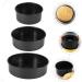 Zerodeko 3pcs Set Chiffon Cake Mold Mini Cake Pans Baking Cake Pan Nonstick Bakeware Deep Cake Pans Dessert Molds Cheesecake Pan Round Cake Pans Wedding Cooking Utensils Bread Carbon Steel - Buy Online on GoSupps.com
