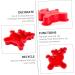 Alipis 6 Pcs Baking Mold Silicone Molds Silicone Chocolate Molds Cake Making Mold Christmas Cake Mold Child - Buy Online on GoSupps.com