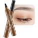 Eyebrow pen 4 Points Eyebrow Pen Waterproof Eyebrow Pencil Long Lasting Eyebrow Makeup for Natural Looking Eyebrows - Buy Online on GoSupps.com