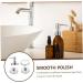 Alipis Medium Pumps Head - Stainless Steel & Acrylic Storage Containers for Bathroom Organization - Set of 2 7.5x7.5x2.5cm - Durable Germ-Free Lotion Dispenser - Buy Online on GoSupps.com