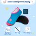 Kids Beach Swim Shoes - Non-Slip Barefoot Aqua Socks for Boys and Girls - Flamingo Blue - 5.5/6 UK Child - Buy Online on GoSupps.com
