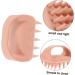 Beaupretty Silicone Shampoo Scrubber | Scalp Massage Hair Growth Brush & Wide Tooth Hair Tool - Buy Online on GoSupps.com