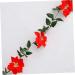 Zerodeko 3pcs String Artificial Flower Garland Decorated Garland Christmas Flower Garland Holiday Garland Office Decorations Christmas Garland Guirnaldas Para Ornament Window Flower Vine As Shownx3pcs mediumx3pcs - Buy Online on GoSupps.com