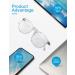 CNLO Blue Light Blocking Glasses for UV Protection | Anti Eyestrain Gaming & Computer Eyewear (Crystal) - Buy Online on GoSupps.com