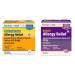 HealthCareAisle Allergy Relief - Levocetirizine Dihydrochloride Tablets USP 5 mg 160 Tablets & Fexofenadine Hydrochloride Tablets USP 180 mg - 90 Tablets