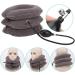 Inflatable Cervical Neck Traction Device Portable Neck Brace Support Stretcher Gray for Neck - Buy Online on GoSupps.com