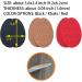 UNIKSTEP Non-Slip Shoe Sole Grips - 5 Pairs Anti-Skid Rubber Pads Self-Adhesive Noise Reduction Cushions for All Shoes (Khaki - Buy Online on GoSupps.com