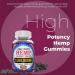 Organic Hemp Gummies Natural Pure Hemp Oil Extract - L-Theanine Sea Moss Vitamin B2 Extra Strength High Potency ed Edible Vegan Nature's Leaf Made in USA - Buy Online on GoSupps.com