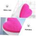  FRCOLOR FRCOLOR Love Cleansing Brush Women's Facial Cleansing Brush Exfoliating Facial Massage Brush Heart-Shaped Facial Scrubber Silica Gel Face Scrubber - Buy Online on GoSupps.com