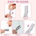Buy Electric Eyebrow Trimmer - Sonic Smooth Portable Hair Shaper Kit for Women & Men | Painless Trimming for Face Lips Armpits & Body (Silver - Buy Online on GoSupps.com