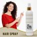 The Curly Suite Hair Spray - Styling Products with Heat Protection for Curly Hair - Long-Lasting Formula with Bergamot Lemon & Ozonic Accord - 8 Oz. - Buy Online on GoSupps.com