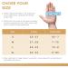Compression Gloves for Pain Relief - Copper Infused Arthritis Gloves for Men & Women - Breathable Full Finger Support - X-Large Size - Buy Online on GoSupps.com