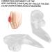 Reusable Toe Separators - Bunion Corrector for Foot Pain Relief with Soft Silicone Gel - Toe Spacers for Improved Alignment and Comfort - Buy Online on GoSupps.com