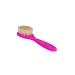 Bass Brushes | Esthetician Grade Facial Brush | 100% Natural Bristle FIRM | High Polish Acrylic Handle | Pretty Pink Finish | Model 704 - PYP