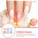FRCOLOR Nail Jewelry 30 Boxes Nail Art Accessories Nail Flatback Charms Girl Nail DIY Adornment Manicure DIY Accessory Crystal Ab Rhinestones Crystal Decorations 3D Delicate Resin - Buy Online on GoSupps.com