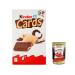 Italian Gourmet E.R. 24 x Kids Waffle Cards with Chocolate Bar 3 Embossed Biscuits 77g + Italian Gourmet Polpa 400g