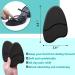 Dr.Foot Heel Cushion Inserts & Metatarsal Pads - Pain Relief for Heel & Ball of Foot, Prevent Blisters & Heel Pain - Black - Buy Online on GoSupps.com
