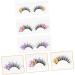 minkissy 6 Pairs Fluorescent False Eyelashes Fake Eyelashes Artificial Eyelashes Fluffy Wispy Lashes Lash Extensions Natural False Eyelashes Lash Natural Look Flash High-grade Fiber 3d - Buy Online on GoSupps.com