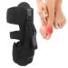 Plantar Fasciitis Night Splint - Adjustable Comfort Foot Brace for Pain Relief - Black - Buy Online on GoSupps.com