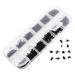 1 Box Nail Jewelry Drill Delicate Nail Decoration Nail Art Rhinestones Crystal Stud Nail Art Jewels Nail Decorations for Nail Art Manicure Decor Plastic Acrylic Earrings 3d Black