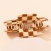 TODEROY Large Hair Claw Clips for Women - Green&Khaki-L Aesthetic Plaid Checker Design - Buy Online on GoSupps.com