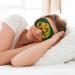 Buy Sunflowers Sleep Mask - Double-Sided Eye Mask Soft & Adjustable for Perfect Sleep & Eye Edema Relief - International Shipping Available - Buy Online on GoSupps.com
