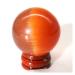 Natural Sphere 1pc Natural Gemstone Spheres Quartz Crystal Cat Eye Stones Ball for Gift for Decoration Gift Decoration feng Shui. (Color : 45-55mm)