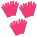Housoutil 3 Pairs Night Moisturizing Gloves Moisturizing Lotion Gloves Care Hand Moisturizing Spa Gloves Lotion Moisturizing Gloves Salon Accessories Womens Glove Hand Gloves Gel at Night