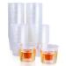 JOLLY CHEF 200 Disposable Bomber Cups Jager Bomb Shot Glasses plastic,Heavy Duty, Highly Durable and Reusable Shot Cups - Perfect for Shots Clear 200 Count (Pack of 1)