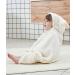 Gneliwm Baby Hooded Bath Towel Swaddle Wrap Blanket - Ultra Soft Coral Velvet Poncho for Newborns - White Sheep Design - Buy Online on GoSupps.com