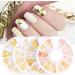 In Wheel Jewelry DIY Decoation Rivet Hollow Seaside Shell Nails Art Studs Gold Silver 3D Metal Decor(YS02) - Buy Online on GoSupps.com